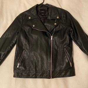 Classic leather jacket